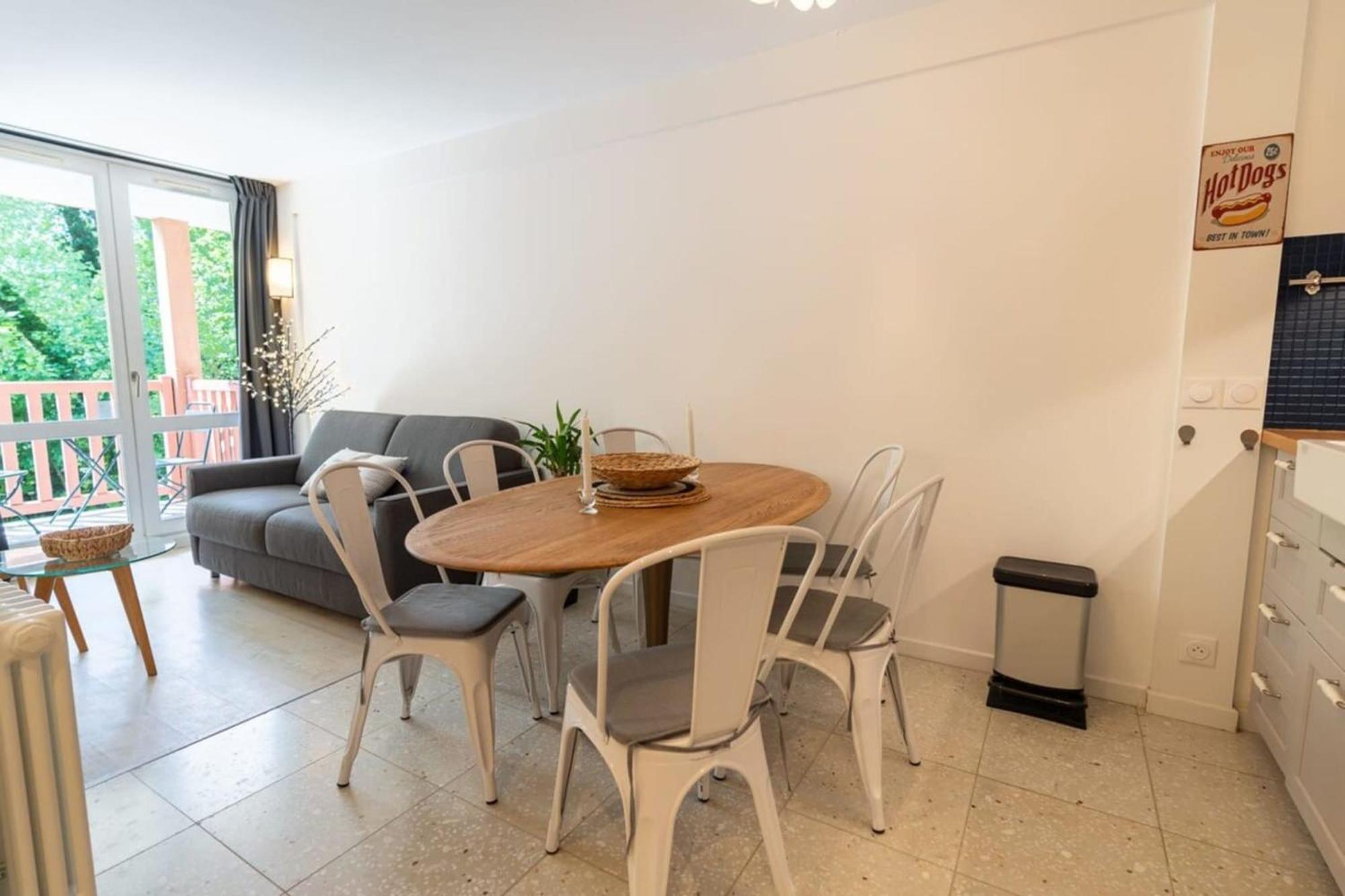 Beautiful Flat With Swimming Pool Tennis Court And Private Car Parking 109 Le Touquet Екстер'єр фото